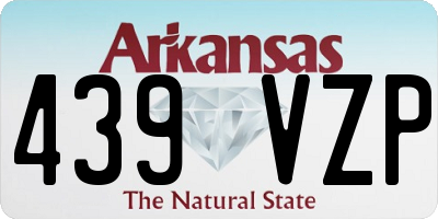 AR license plate 439VZP