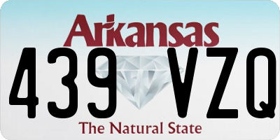 AR license plate 439VZQ