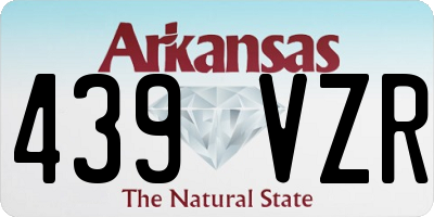 AR license plate 439VZR