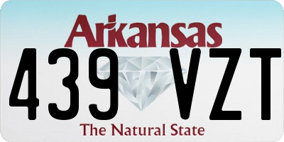 AR license plate 439VZT