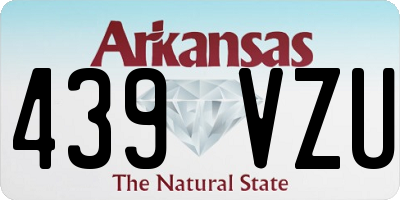 AR license plate 439VZU