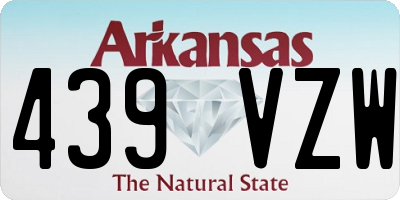 AR license plate 439VZW