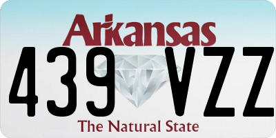 AR license plate 439VZZ