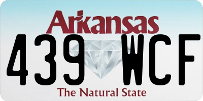 AR license plate 439WCF