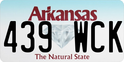 AR license plate 439WCK