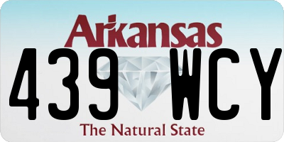 AR license plate 439WCY