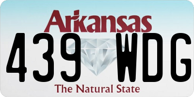AR license plate 439WDG
