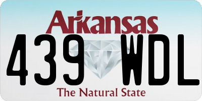 AR license plate 439WDL