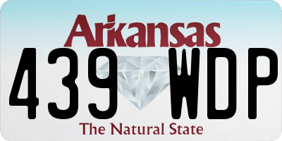 AR license plate 439WDP