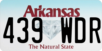 AR license plate 439WDR