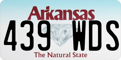 AR license plate 439WDS