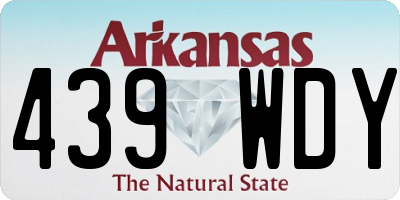 AR license plate 439WDY