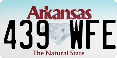AR license plate 439WFE