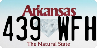 AR license plate 439WFH