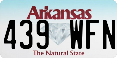 AR license plate 439WFN