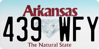 AR license plate 439WFY