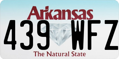 AR license plate 439WFZ