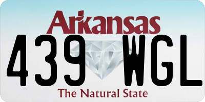AR license plate 439WGL