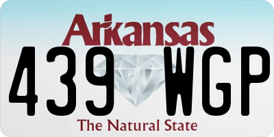 AR license plate 439WGP