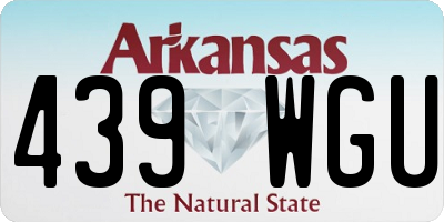 AR license plate 439WGU