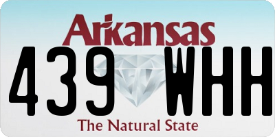 AR license plate 439WHH