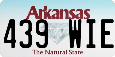 AR license plate 439WIE