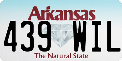 AR license plate 439WIL