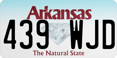 AR license plate 439WJD