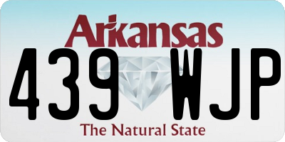AR license plate 439WJP