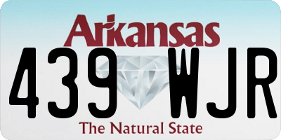 AR license plate 439WJR