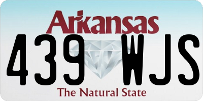 AR license plate 439WJS