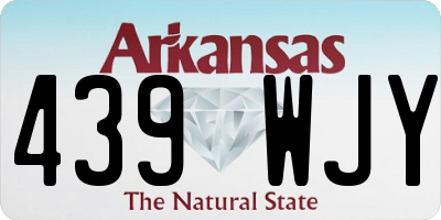 AR license plate 439WJY