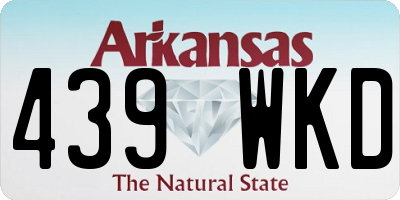 AR license plate 439WKD
