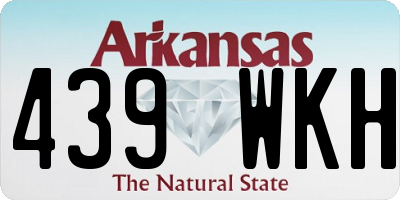 AR license plate 439WKH