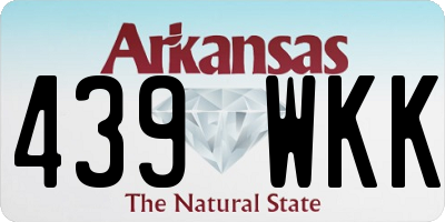 AR license plate 439WKK