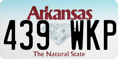 AR license plate 439WKP