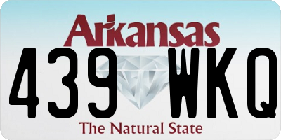 AR license plate 439WKQ