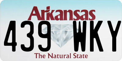 AR license plate 439WKY