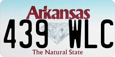 AR license plate 439WLC
