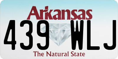 AR license plate 439WLJ