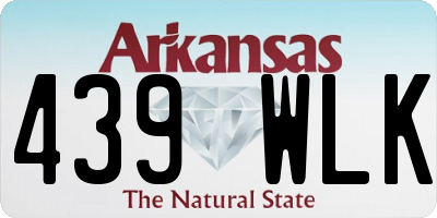 AR license plate 439WLK