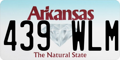AR license plate 439WLM