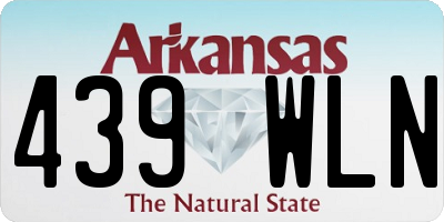 AR license plate 439WLN