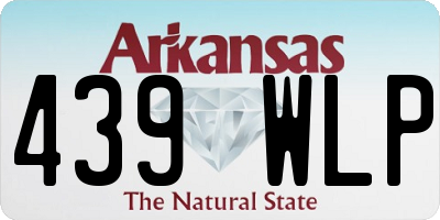 AR license plate 439WLP