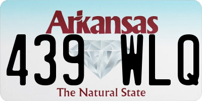 AR license plate 439WLQ