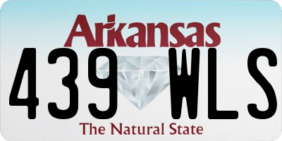 AR license plate 439WLS