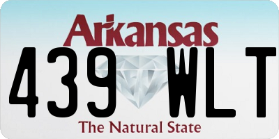 AR license plate 439WLT