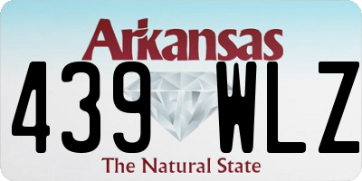 AR license plate 439WLZ