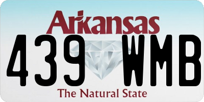 AR license plate 439WMB
