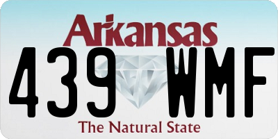 AR license plate 439WMF